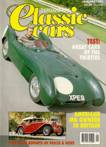 THOROUGHBRED & CLASSIC CARS 1993 JAN - DBS V8, LOTUS-9